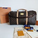 Louis Vuitton utazótáska, tornatáska, hétvégi táska, bőr fotó