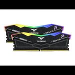 T-Force DELTA RGB - DDR5 - kit - 32 GB: 2 x 16 GB - DIMM 288-pin - 7200 MHz / PC5-57600 - unbuffe... fotó