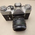 ZENIT E RÉGI FÉNYKÉPEZŐGÉP VÁZ RETRO HELIOS 44-2 OBJEKTíV fotó