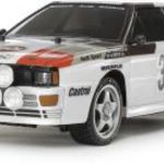 Tamiya 1: 10 RC modellautó Elektro Közúti modell Audi Quattro Rally Brushed 4WD építőkészlet TT-02 fotó