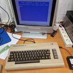 Commodore 64 Breadbin táppal hibátlan. fotó