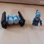 LEGO Star Wars Bo-Katan Kryze minifigura + 1 mini tie bomber űrhajó fotó