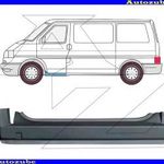 VW CARAVELLE T4 1990.09-1995.12 /70, 7D/ Küszöb bal első ajtó alatti (külső javítól... fotó