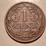 1928 HOLLAND 1 CENT !!! fotó