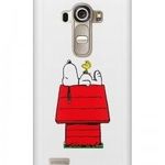 Snoopy mintás LG K8 tok hátlap fotó