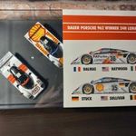 Dauer Porsche 962 Set #35 & #36 winner 24h Lemans 1994 1: 43 Werk83 Le Mans fotó