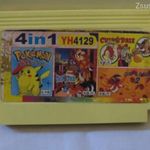 4 in 1 sárga kazetta *Nintendo klón* fotó