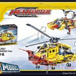 LEGO-Decool 3357 Rescue Helicopter 2 In 1 Transformable fotó