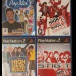 PS2 Játék Pop Idol + High School Musical + Dance 3 + Sing It fotó