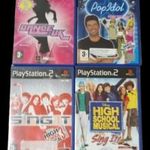 PS2 Játék Pop Idol + Dance UK + High School Musical + Sing It fotó