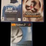 PS2 Játék LMA manager 2007 + Pro Evolution Soccer management + Premier Manager 2006-2007 fotó