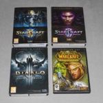 Diablo III, StarCraft II Heart of the Swarm, Legacy of the Void, World of Warcraft Burning PC játék fotó