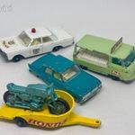 MATCHBOX gombkerekű angol modellek a 60-as évekből. Benne a ritka FORD ZEPHYR!!! fotó