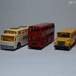 3 db Matchbox busz egyben, NMÁ fotó