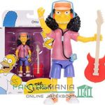 12-14cm-es The Simpsons / Simson Család figura - Otto Mann iskolabusz vezető figura walkmannel, gitá fotó