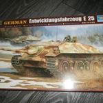 E-25 Trumpeter tank 1: 35 makett fotó