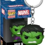 3cmes Funko POP figura - Marvel Avengers / Bosszúállók: HULK figura kulcstartóval - nagyfejű Pocket fotó