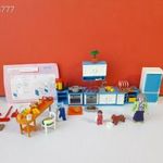 Eredeti Playmobil konyha bútorok, 2db figura + kiegészítők csomag ház berendezés !! Playmobil 5329 fotó