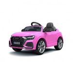 Chipolino Audi RS Q8 elektromos autó bőr üléssel - pink fotó