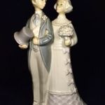 SZERELMESEK AZ ESKÜVŐJÜKÖN ... LLADRO GYŰJTŐI SPANYOL PORCELÁN SZOBOR X fotó