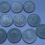 10 Darab Nagyon Szép 10 - 20 - 50 fillér 1 forint 1967 - 1968 - 1969 egyben eladó fotó