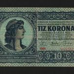 10 korona, 1919 - s.1026 - VF - JULIUS ( ! ) fotó