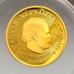 1968 Semmelweis arany 100 forint PP (8, 41g/0.900) fotó