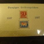 Danzig postatiszta** blokk 1937 MI Bl.3 kat.ár 140 euro fotó