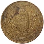 Érem 1896 Magyarország ezeréves fennállása ünnepére Átmérő. 36mm (Cu) 16, 00g Fine fotó