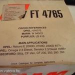 Opel Omega, Rekord 2-2, 1-2, 3D diesel olajszűrő, FIAAM FT 4765 új fotó