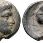 Thessaly, Phalanna i.e. 4 szd Ares, ókori görög bronz fotó