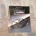 TOYOTA COROLLA prospektus. fotó