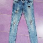 Zara női farmer 26/32 méret, XS-S, vagány, újszerű állapotban, skinny fotó