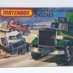 Matchbox Superfast. 1982-83 Katalógus. fotó