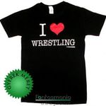 fekete Pankcrációs gyerek póló - I love Wrestling póló gyerek S - Új fotó