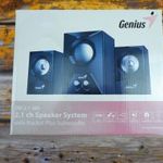 Genius SW-2.1 385 aktív hangfal 2.1 fekete fotó