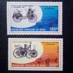 Benin - 1987 - Veterán autók; Mercedes - sor [Autók!] fotó