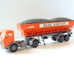 WS1518 H0 1: 87 Kibri Mercedes kamion RAAB KARCHER fotó