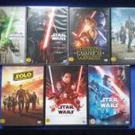 A teljes 11 filmes Star Wars dvd gyűjtemény. Olvass ! fotó