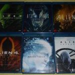 Alien 1. 2. 3. 4. 5. + Prometheus - 6 filmes gyűjtemény blu ray film fotó