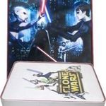 Star Wars Clone Wars fém tárolódoboz / uzsonnás doboz / lunchbox - 2009 Exclusive Collectible Tin An fotó