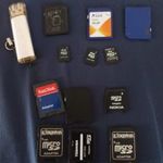 1-2 GB-os SD és MicroSD kártyák fotó