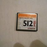 Compact Flash kártya 512Mb ! CF memóriakártya! fotó