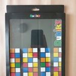 Apple iPad 2, 3, 4, tablet védőtok - Rubik kocka mintás - Rubik's -TT1 fotó