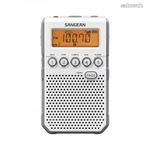 Sangean DT-800W digitális FM-RDS zsebrádió hangszóróval fotó