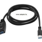 USB 3.0 hosszabbító (repeater) kábel 10m fotó