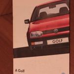 Volkswagen Golf III 5 db eredeti gyári prospektusa. Prospektus szett 641 fotó