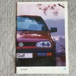 VW Golf prospektus - magyar nyelvű fotó