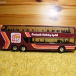 H0 1: 87 HERPA Setra S 228 DT emeletes távolsági busz , vasútmodell fotó