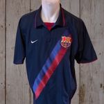 Barcelona Nike Vintage Larsson Futball Mez L fotó